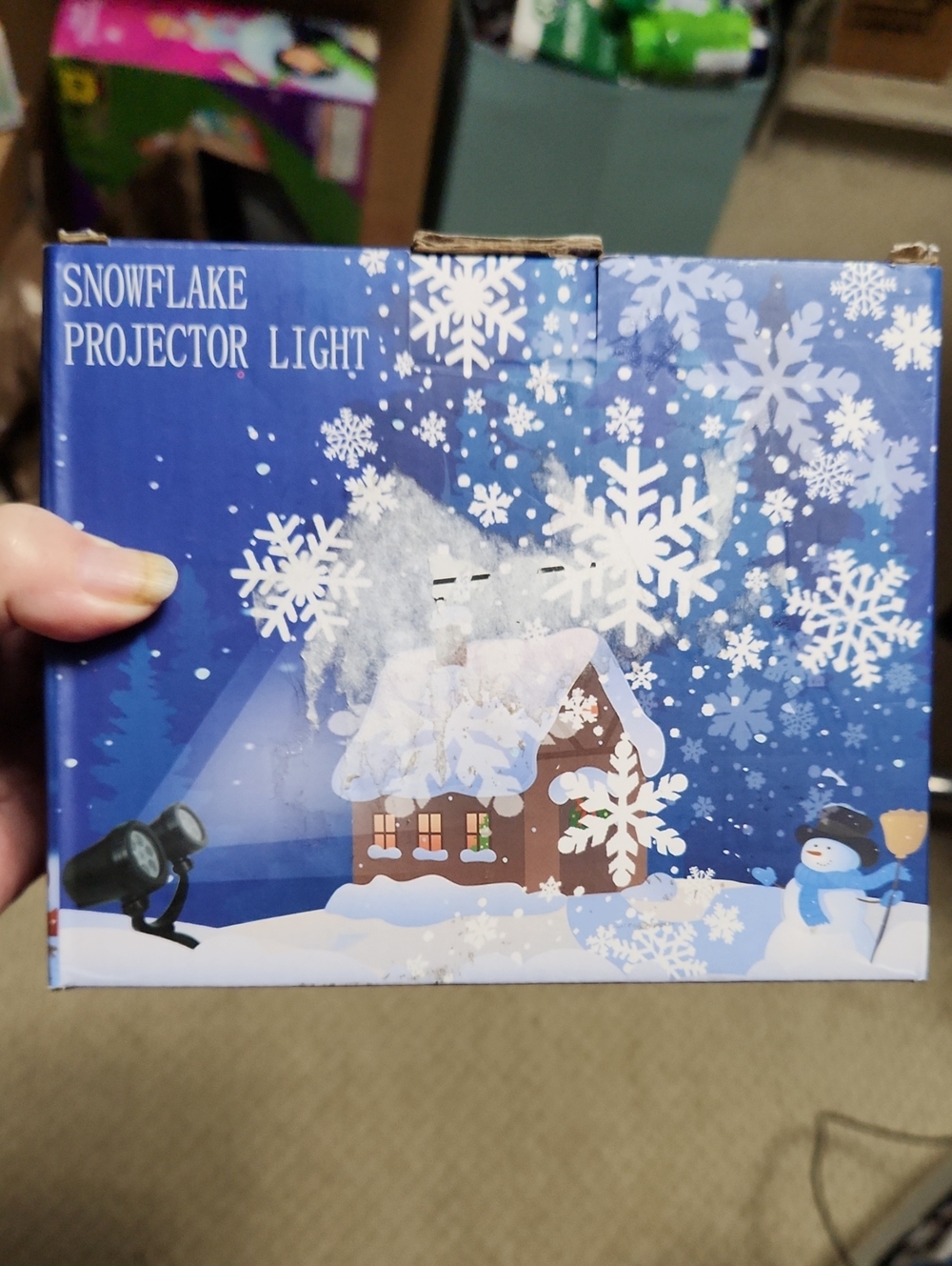 Snowflake Projector Light